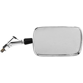 Emgo O.E.M-Style Replacement Mirror - 20-55222 - Rectangle - Chrome - Right