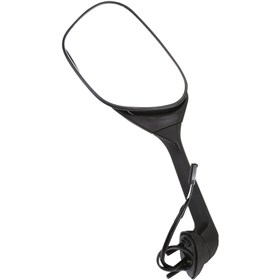 Emgo O.E.M-Style Replacement Mirror - 20-55262 - Oval - Black - Left