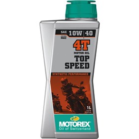 Motorex Top Speed 4T 10W40 Full Synthetic Oil
