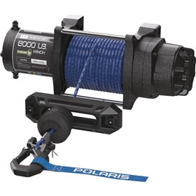 Polaris High-Mounted HD 6,000 LB Winch Kit with Synthetic Rope for Ranger