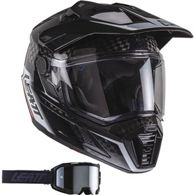 Leatt ADV 9.5 Carbon Helmet With Velocity 4.5 Iriz Goggles
