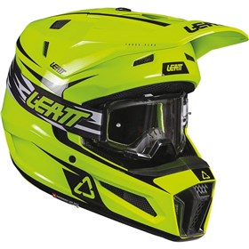 Leatt Moto 3.5 Helmet With Vizion 3.5 Goggles