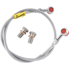 Goodridge -2 High Performance Clear Coated Stainless Brake Line Kit