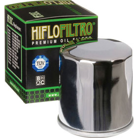 HiFloFiltro Chrome Oil Filter