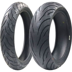 Continental Motorcycle Tire Set Conti Motion Front 120/70-17 Rear 180/55-17 | 02550190000 02550200000 | 02550190000 02550200000