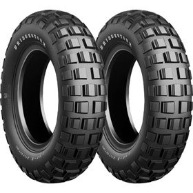 3.50-8, 3.50-8 Bridgestone Trail Wing TW2 Dual Sport Scooter Tires - Set Of 2 | 330-0512-0512