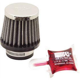 K&N Universal Round Tapered Air Filter - 1 3/8