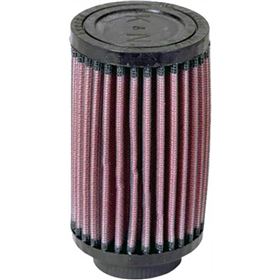 K&N Universal Round Straight Air Filter - 1 11/16