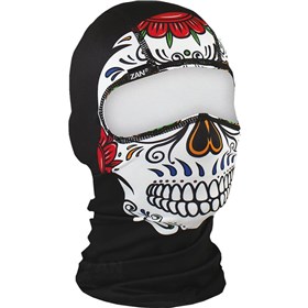 Zan Headgear Muerte Skull Polyester Balaclava