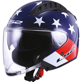 LS2 Copter American Open Face Helmet