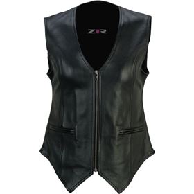 Z1R Scorch Women's Leather Vest