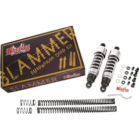 Progressive Suspension Burly Slammer Full Suspension Drop Kit for Harley-Davidson