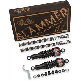 Progressive Suspension Burly Slammer Full Suspension Drop Kit for Harley-Davidson