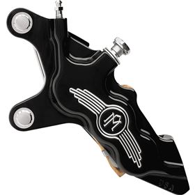 Performance Machine Differential Bore 6 Piston Front Brake Caliper