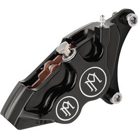 Performance Machine Differential Bore 4 Piston Front Brake Caliper