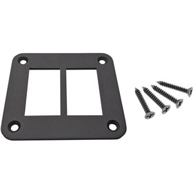 Moose 2-Switch Universal Dash Switch Plate