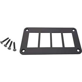 Moose 4-Switch Universal Dash Switch Plate