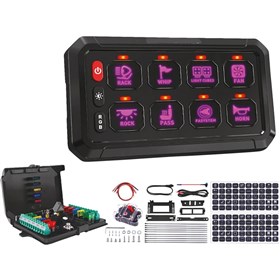 Moose 8 Gang Switch Panel