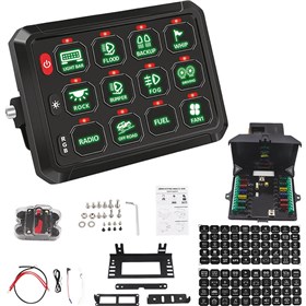 Moose 12 Gang Switch Panel