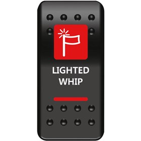 Moose Lighted Whip Rocker Switch