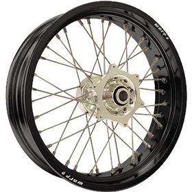 Warp 9 Racing 36 Hole Complete Supermoto Front Wheel