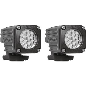 Rigid Industries Ignite Series L.E.D. Surface Mount Flood Diffused Pod Light Back-Up Kit