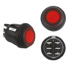 Rigid Industries 3-Position Lighted Rocker Switch