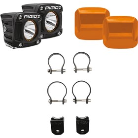 Rigid Industries Revolve Universal A-Pillar L.E.D. Pod Light Kit