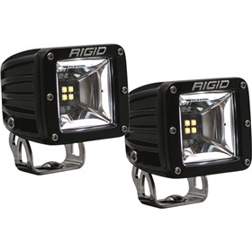 Rigid Industries Radiance Plus RBGW L.E.D. Surface Mount Scene Pod Lights - Pair