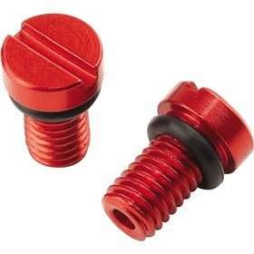 Zeta Air Valve Cap Screws For KYB/SHOWA Front Forks