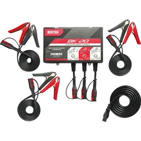 BS BK20 Smart Bank Battery Charger and Maintainer with Reconditioning Function | Battery Charger/Maintainer - BK20