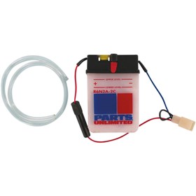 Parts Unlimited R6N2A-2C 6V Conventional Battery