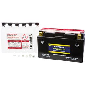 Fire Power CT7B-BS Sealed Maintenance Free Battery