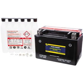 Fire Power CTX9-BS Sealed Maintenance Free Battery