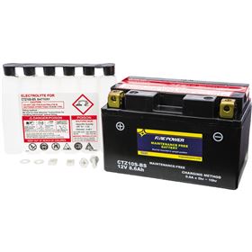 Fire Power CTZ10S-BS Sealed Maintenance Free Battery