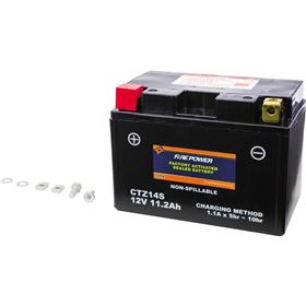 Fire Power CTZ14S Factory Activated Sealed Maintenance Free Battery
