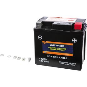 Fire Power Factory Activated Sealed Maintenance Free Battery