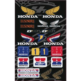 D'COR Visuals Honda Retro Decal Sheet