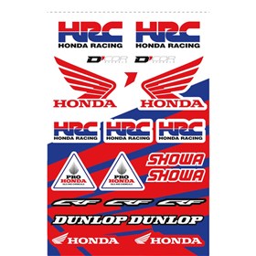 D'COR Visuals Honda HRC Decal Sheet
