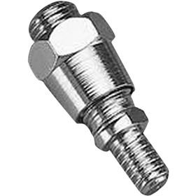 Drag Specialties Adapter - Mirror - Stealth - Reverse Thread - Right - Chrome | 4789279-BC101