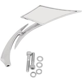 Drag Specialties Mirror - Lance - Side View - Diamond - Chrome - Each | 76504