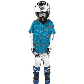 Fasthouse Tyler Bereman Island Hopper Youth Hawaiian Button Up Shirt