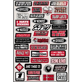 Factory Effex Fun Phrases Sticker Kit