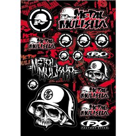 Factory Effex Metal Mulisha Sticker Kit