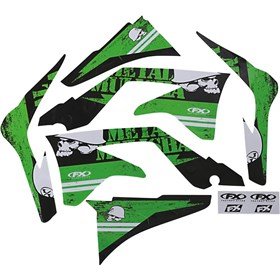 Factory Effex Metal Mulisha Shroud/Airbox Graphic Kit