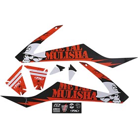 Factory Effex Metal Mulisha Shroud/Airbox Graphic Kit