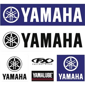 Factory Effex Yamaha Jersey Iron-On Kit