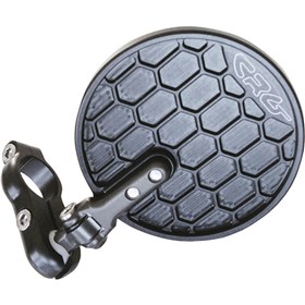 CRG Hindsight EXO Lane Splitter Bar End Mirror - Round - Black - Left