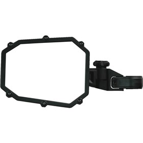 Moose Utility Elite Series Pro UTV Clamp-On Side Mirror - Octagon - Black - Left/Right