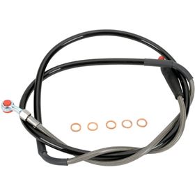 Moose Stainless Steel Front Braided Brake Line
